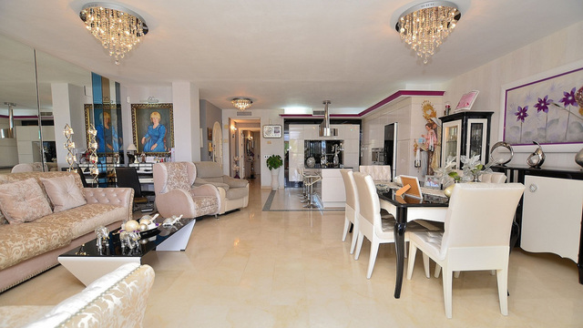 Apartmán v Benalmádeně Costa přímo u pláže