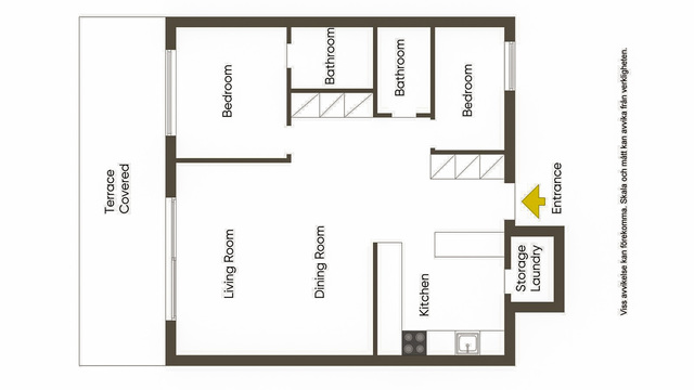 Slunný apartmán ve středním patře v Reserva Higuerón