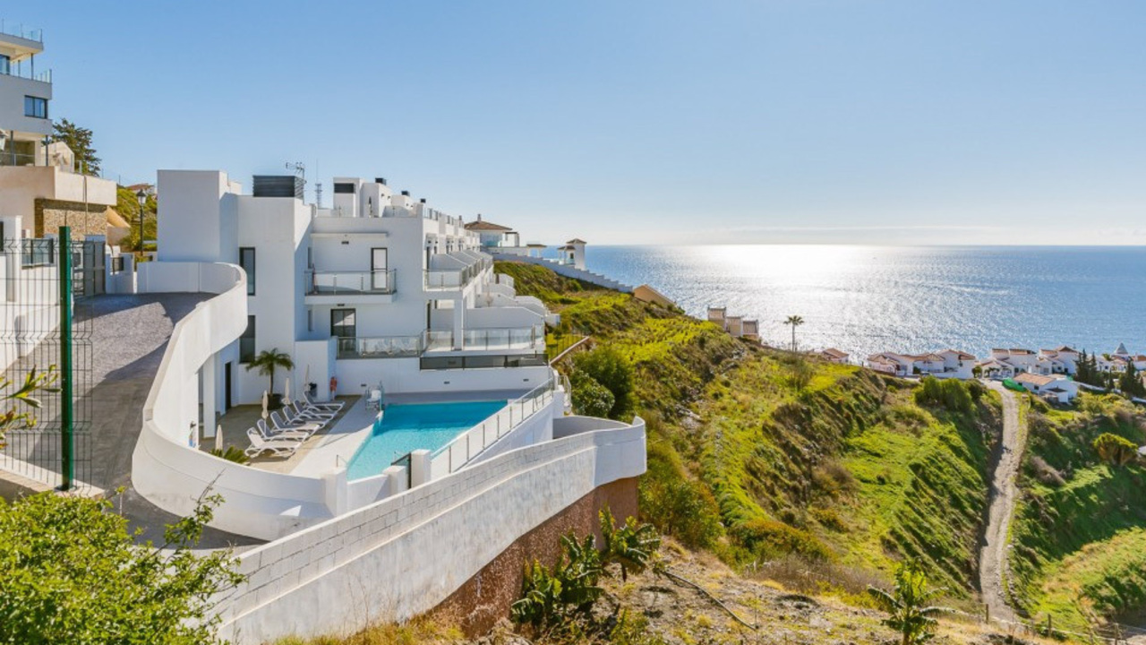 Apartmán v destinaci Nerja s výhledem na moře